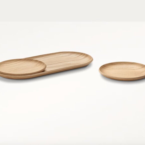 NIB NESPRESSO BARISTA TRAY SET 1 TRAY 2 COASTERS - Picture 1 of 5